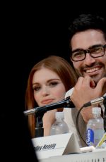 HOLLAND RODEN at Teen Wolf Presentation at Comic-con 2014 in San Diego