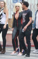 IGGY AZALEA and RITA ORA on Set of Black Widow Music Video