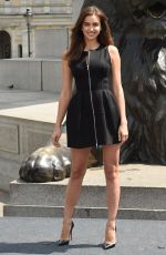 IRINA SHAYK at Hercules Photocall in London