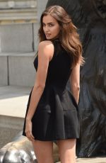 IRINA SHAYK at Hercules Photocall in London