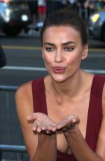 IRINA SHAYK at Hercules Premiere in Los Angeles