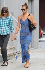 IRINA SHAYK Out and About in New York