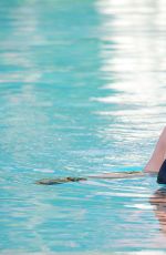 JENNIFER ELLISON in Bikini at a Pool in Tenerife