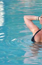 JENNIFER ELLISON in Bikini at a Pool in Tenerife