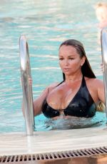 JENNIFER ELLISON in Bikini at a Pool in Tenerife