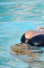 JENNIFER ELLISON in Bikini at a Pool in Tenerife