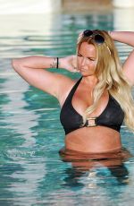 JENNIFER ELLISON in Bikini at a Pool in Tenerife