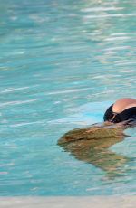 JENNIFER ELLISON in Bikini at a Pool in Tenerife