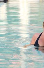 JENNIFER ELLISON in Bikini at a Pool in Tenerife