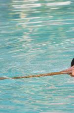 JENNIFER ELLISON in Bikini at a Pool in Tenerife