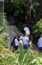 JENNIFER LAWRENCE on the set of a Photoshoot in Los Angeles