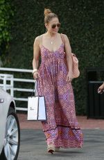 JENNIFER LOPEZ and LEAH REMINI Shopping at Fred Segal in Los Angeles