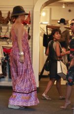 JENNIFER LOPEZ and LEAH REMINI Shopping at Fred Segal in Los Angeles