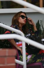 JENNIFER LOPEZ and LEAH REMINI Shopping at Fred Segal in Los Angeles