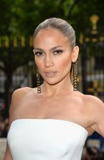 JENNIFER LOPEZ at Versace Fashion Show in Paris