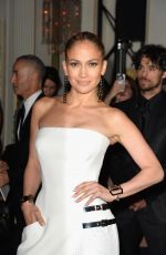 JENNIFER LOPEZ at Versace Fashion Show in Paris