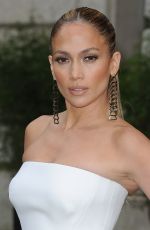 JENNIFER LOPEZ at Versace Fashion Show in Paris