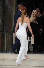 JENNIFER LOPEZ at Versace Fashion Show in Paris