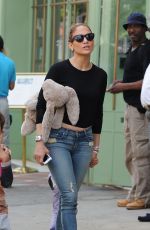 JENNIFER LOPEZ in Tight Jeans Out in New York 3006