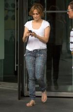 JENNIFER LOPEZ Leaves Her New York Hotel