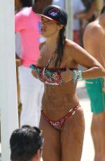 JENNIFER NICOLE LEE in Bikini at a Photoshoot in Miami