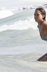 JESSICA ALBA in Bikini at a Beach in Mexico