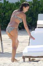 JESSICA ALBA in Bikini at a Beach in Mexico