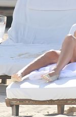 JESSICA ALBA in Bikini at a Beach in Mexico