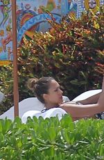 JESSICA ALBA in Bikini on Vacation in Mexico