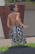 JESSICA ALBA in Bikini on Vacation in Mexico