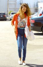 JESSICA ALBA Out and About in Santa Monica 2307