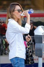 JESSICA ALBA Out Shopping in Santa Monica