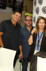JESSICA STROUP at Warner Bros Signing Booth at Comic-con