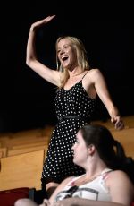 JESSY SCHRAM at Once Upon A Time Panel at Wizard Con Convention in Madrid