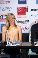 JESSY SCHRAM at Once Upon A Time Press Conference at Wizard Con Convention in Madrid