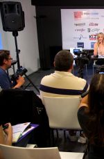 JESSY SCHRAM at Once Upon A Time Press Conference at Wizard Con Convention in Madrid