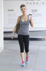 JOANNA KRUPA Leaves a Gym in Beverly Hills