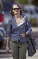 JODIE FOSTER Out and About in Los Angeles