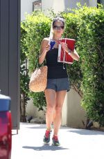 JORDANA BREWSTER Leaves a Gym in Los Angeles