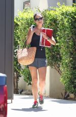 JORDANA BREWSTER Leaves a Gym in Los Angeles