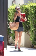 JORDANA BREWSTER Leaves a Gym in Los Angeles