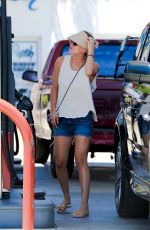KALEY CUOCO at a Gas Station in Los Angeles