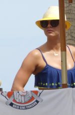 KALEY CUOCO in Bikini at a Pool in Mexico