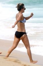 KALEY CUOCO in Bikini on the Beach in Cabo