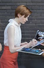 KAREN GILLAN Leaves ITV Studios in London