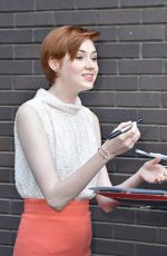 KAREN GILLAN Leaves ITV Studios in London