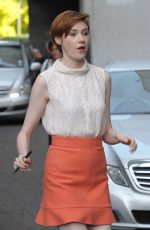 KAREN GILLAN Leaves ITV Studios in London