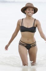KAT GRAHAM in Bikini at a Beach in Jamaica