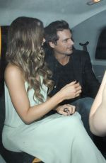 KATE BECKINSALE Arrives at Chiltern Firehouse in London