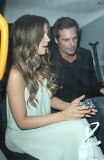KATE BECKINSALE Arrives at Chiltern Firehouse in London